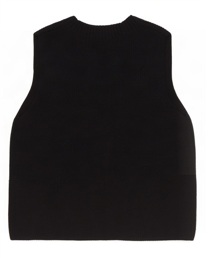 Cos - Camiseta sin mangas para mujer, talla grande, talla 10, color negro