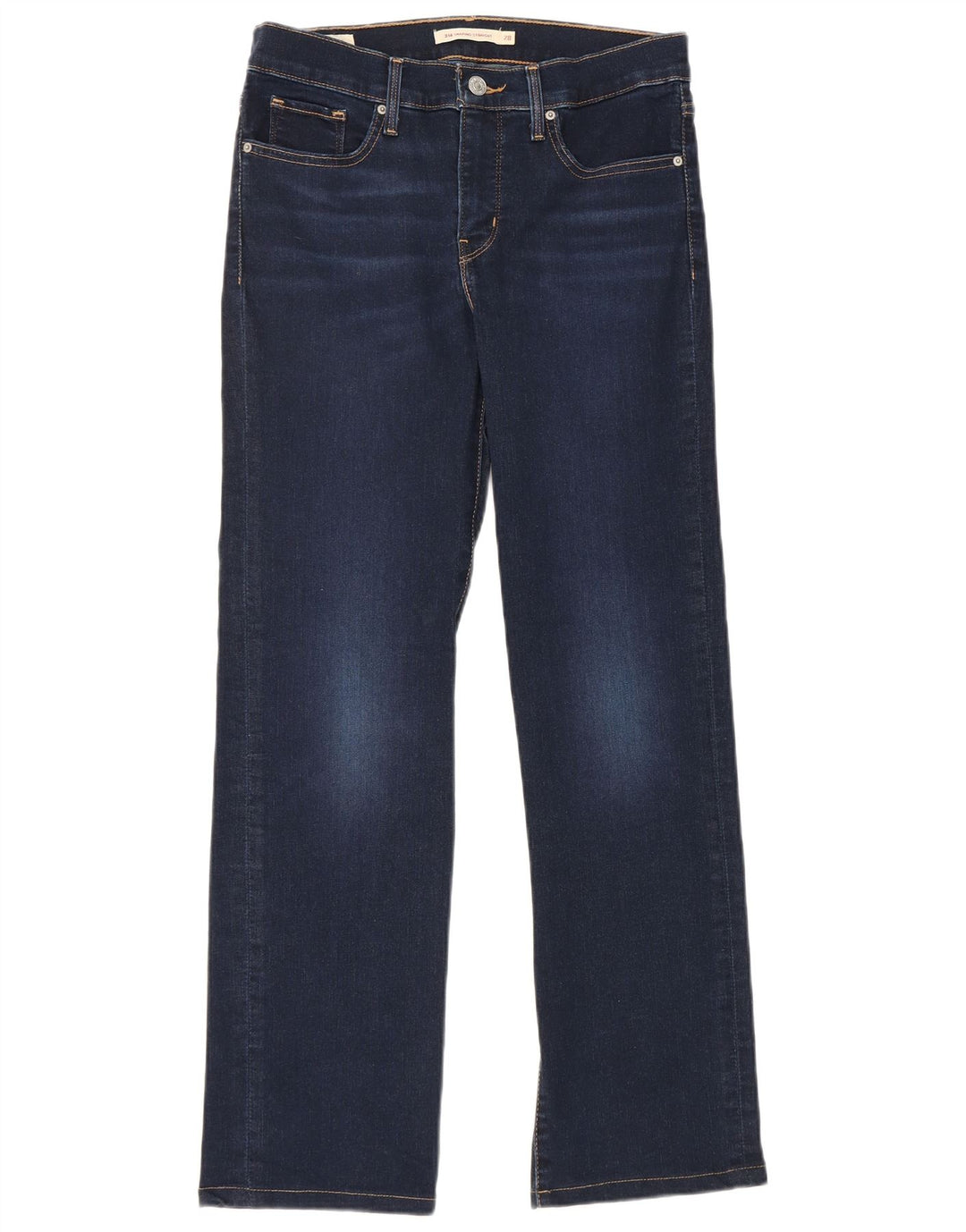 Levi's Mujer 314 Shaping Straight Jeans W28 L28 Algodón Azul