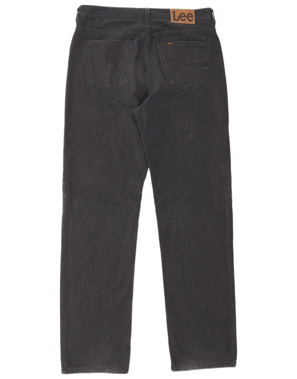 Lee Mens Portland Pantalones Casuales Rectos W34 L34 Algodón Azul Marino