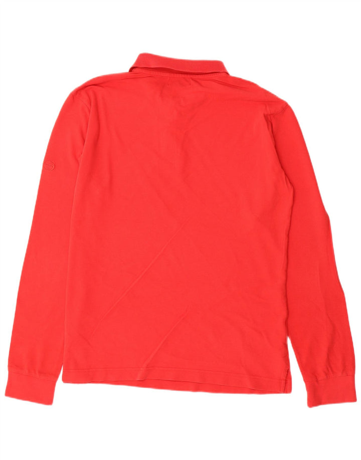 SERGIO TACCHINI Polo Manga Larga Hombre XL Algodón Rojo