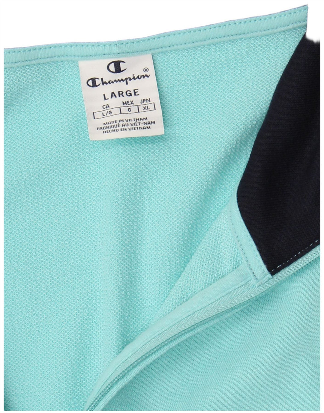 Champion - Chaqueta de chándal gráfica para mujer, talla 40, color azul