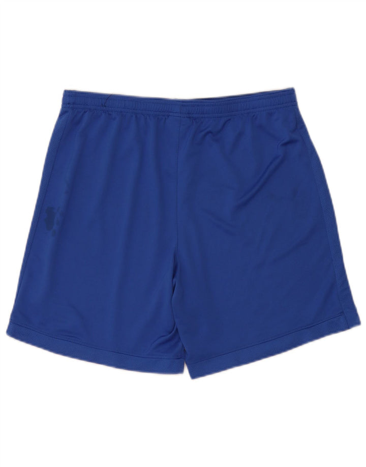 Nike - Pantalones cortos deportivos Dri Fit para hombre, poliéster azul grande