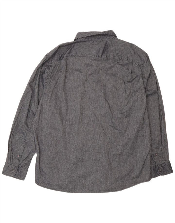 Wrangler Camisa Hombre 2XL Algodón Gris