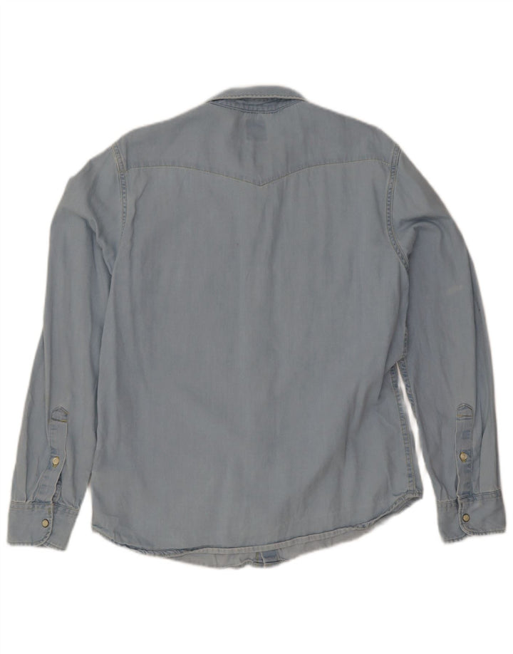 Lee Camisa Vaquera Slim Fit De Algodón Azul Grande |