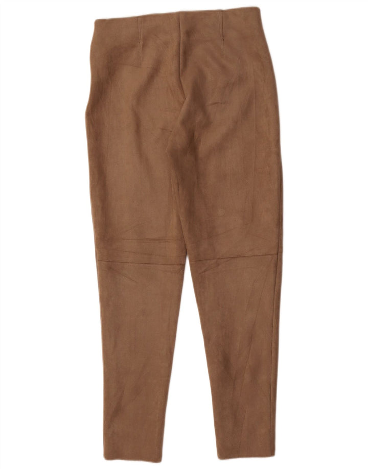 Zara Mujer Pantalón Pitillo Mediano W28 L28 Marrón