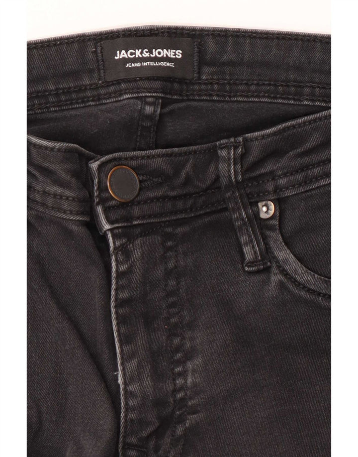 Jack & Jones Vaqueros slim GLENN para hombre W28 L32 Negro