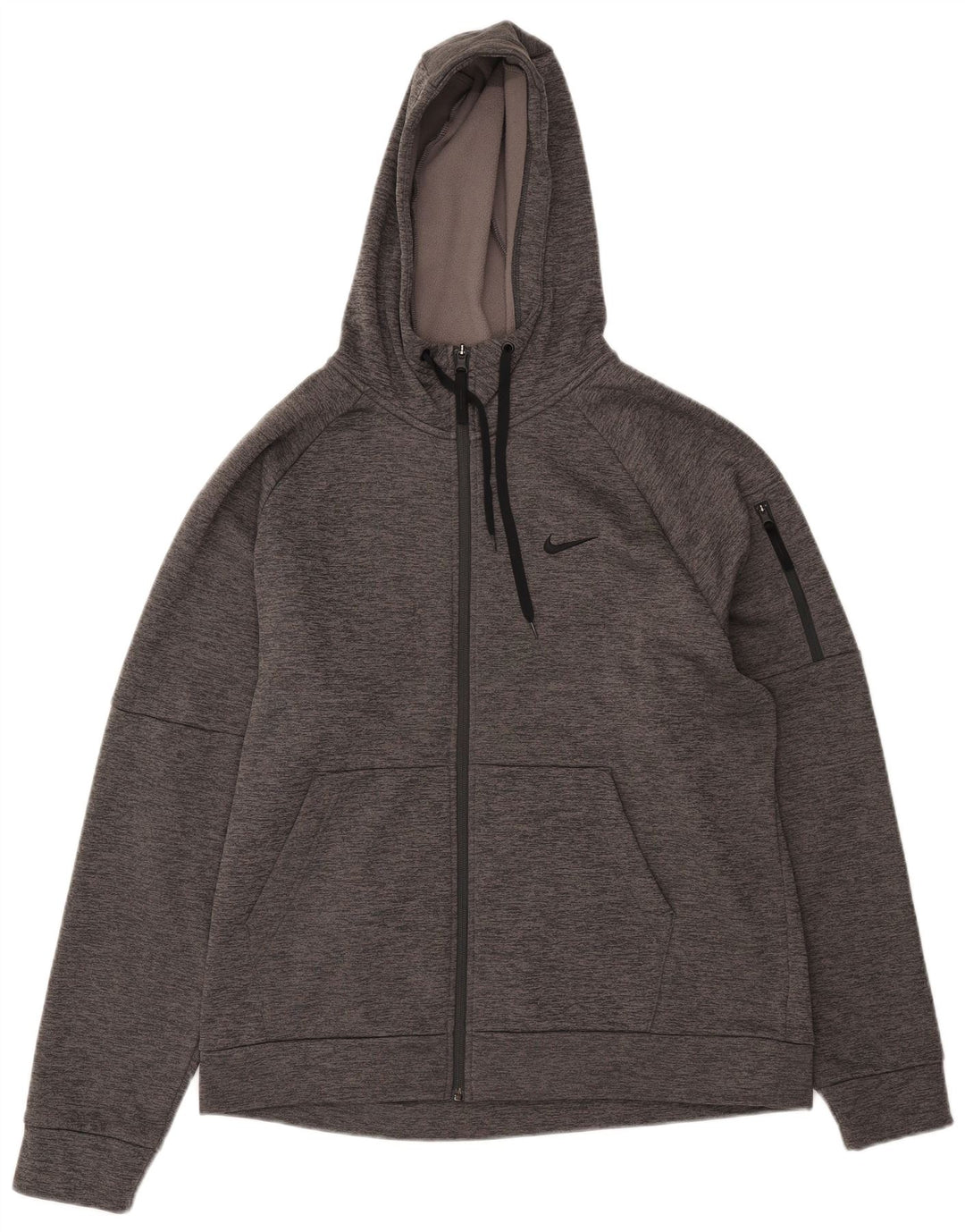 Nike Chándal completo con capucha Therma-Fit para hombre Poliéster moteado gris grande