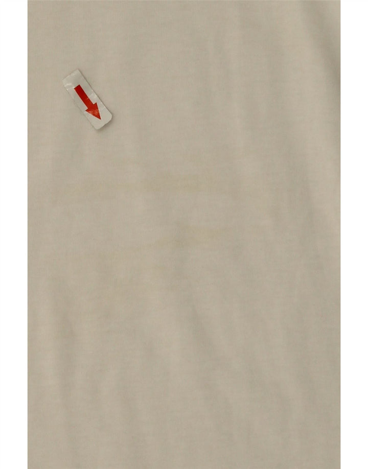 Escada Camiseta gráfica para hombre Top Medium White Cotton
