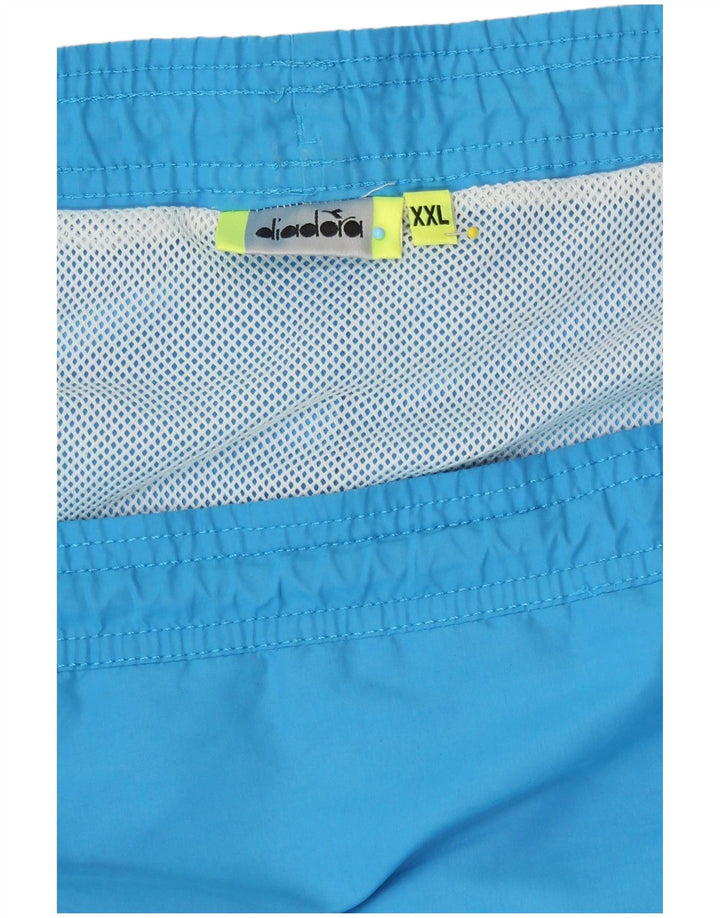 Diadora Bañador Corto Hombre 2XL Azul Colorblock Poliéster