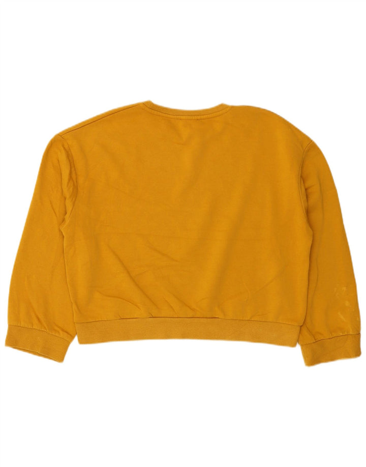 Zara Mujer Oversize Sudadera Jumper UK 10 Small Amarillo