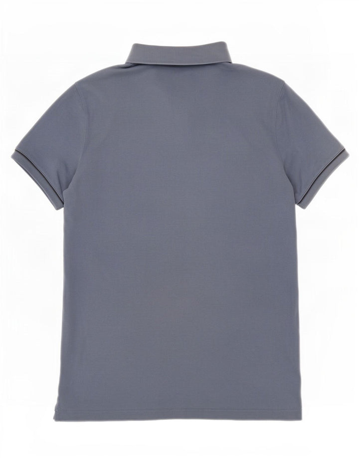 Polo Massimo Dutti Hombre Azul Medio