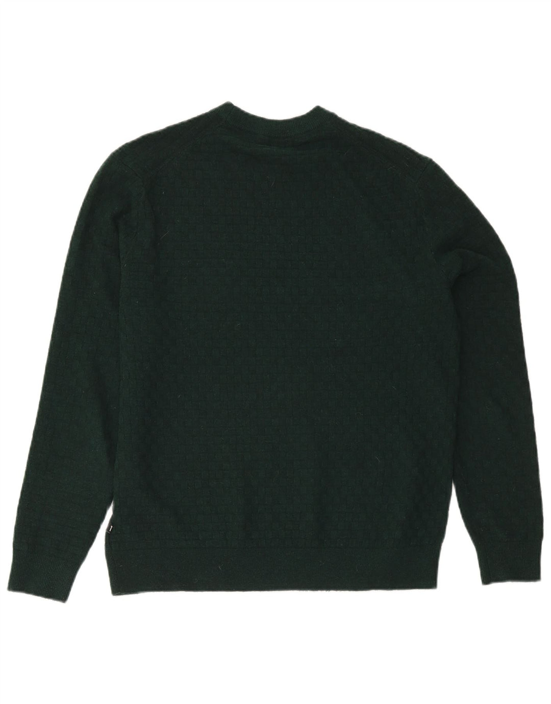 Ted Baker - Jersey de cuello redondo para hombre, talla 3, poliéster verde medio