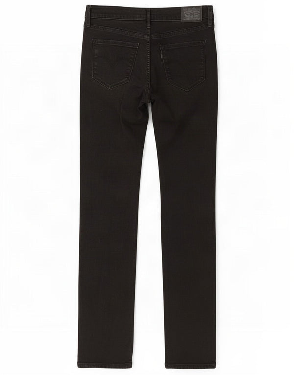 Levi's Mujer 312 Shaping Slim Jeans W28 L32 Algodón Negro