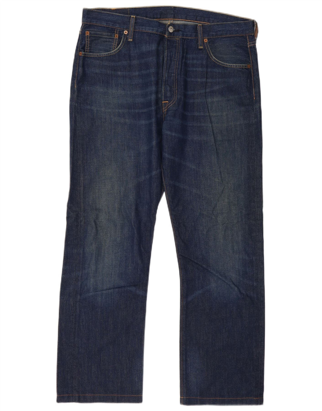 Levi's Hombre 501 Vaqueros Rectos W36 L30 Algodón Azul