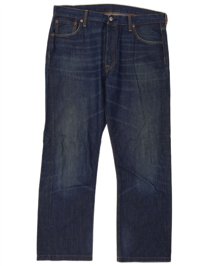 Levi's Hombre 501 Vaqueros Rectos W36 L30 Algodón Azul