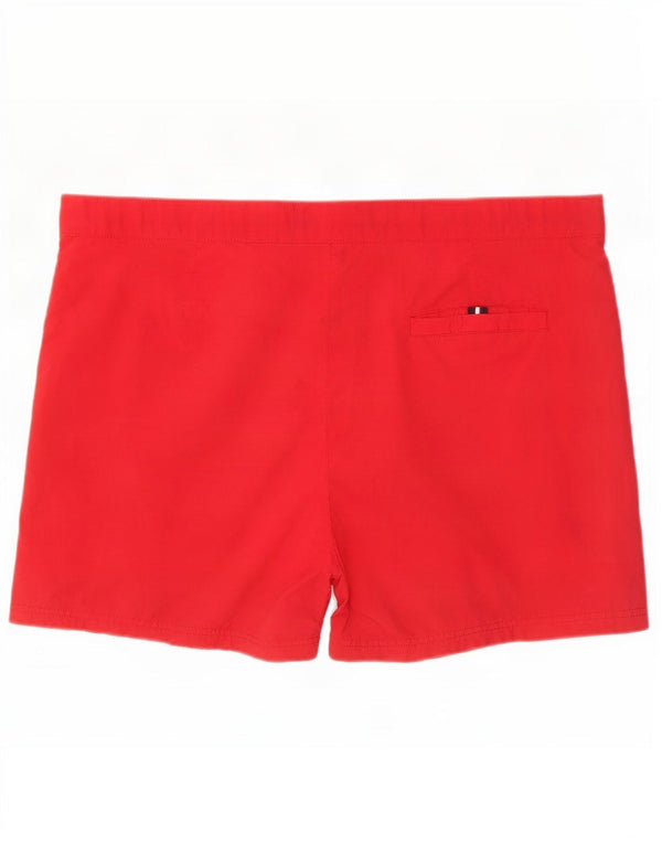 Tommy Hilfiger Shorts De Baño Gráficos Para Hombre Poliéster Rojo Grande