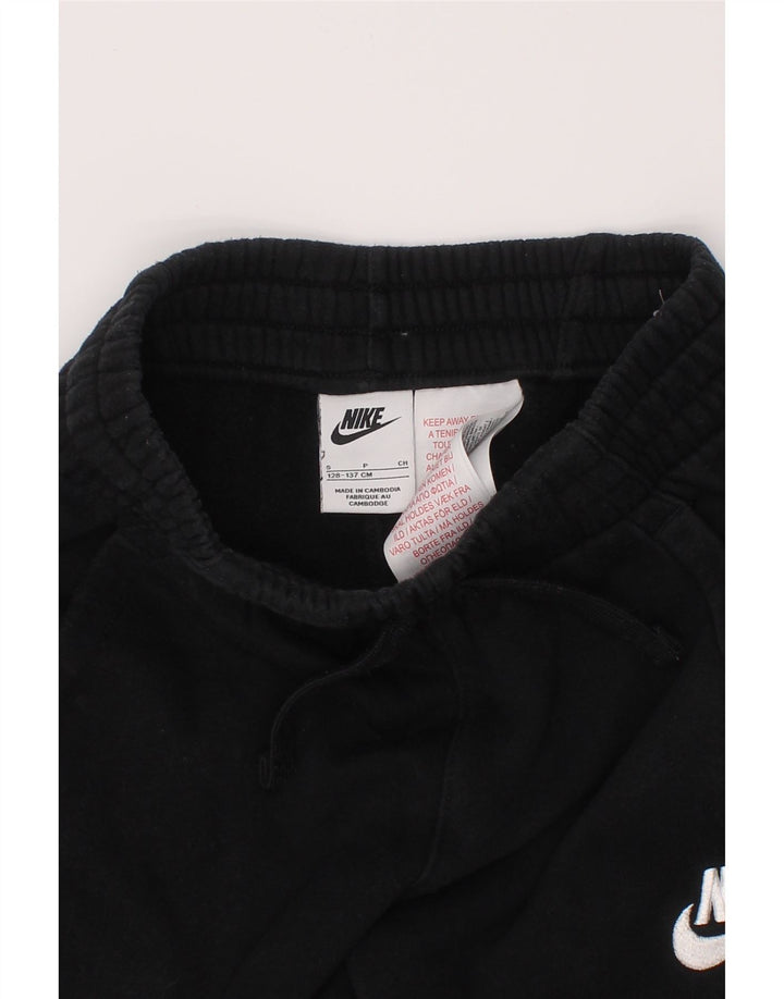 NIKE Pantalones de chándal con gráfico para niña, 8-9 años, pequeño, algodón negro