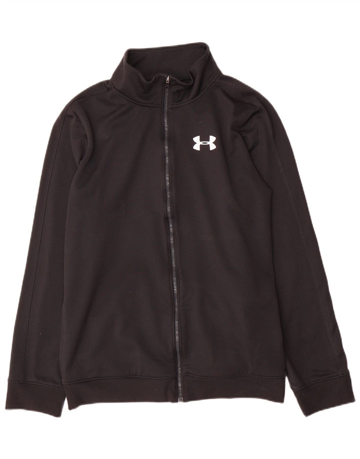 Under Armour Chaqueta de chándal para niño 13-14 años XL Negro Poliéster