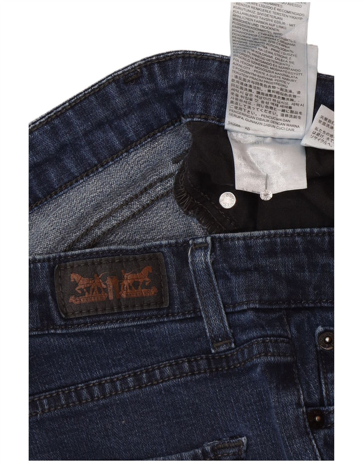 Levi's Vaqueros pitillo de talle medio para mujer W30 L32 Algodón azul marino