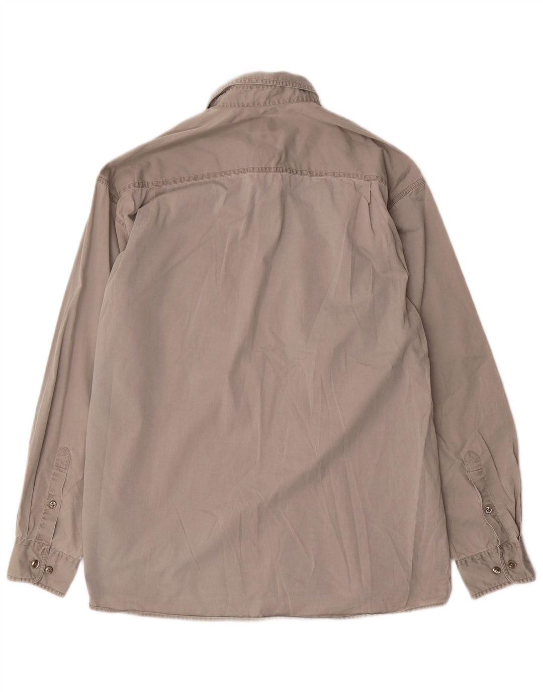 Camel Active Camisa para hombre grande gris