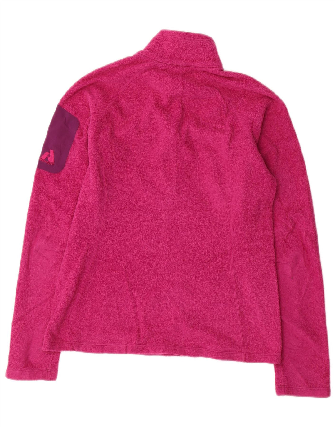 EDDIE BAUER Jersey Polartec con Cremallera y Cuello para Mujer UK 10 Small Pink