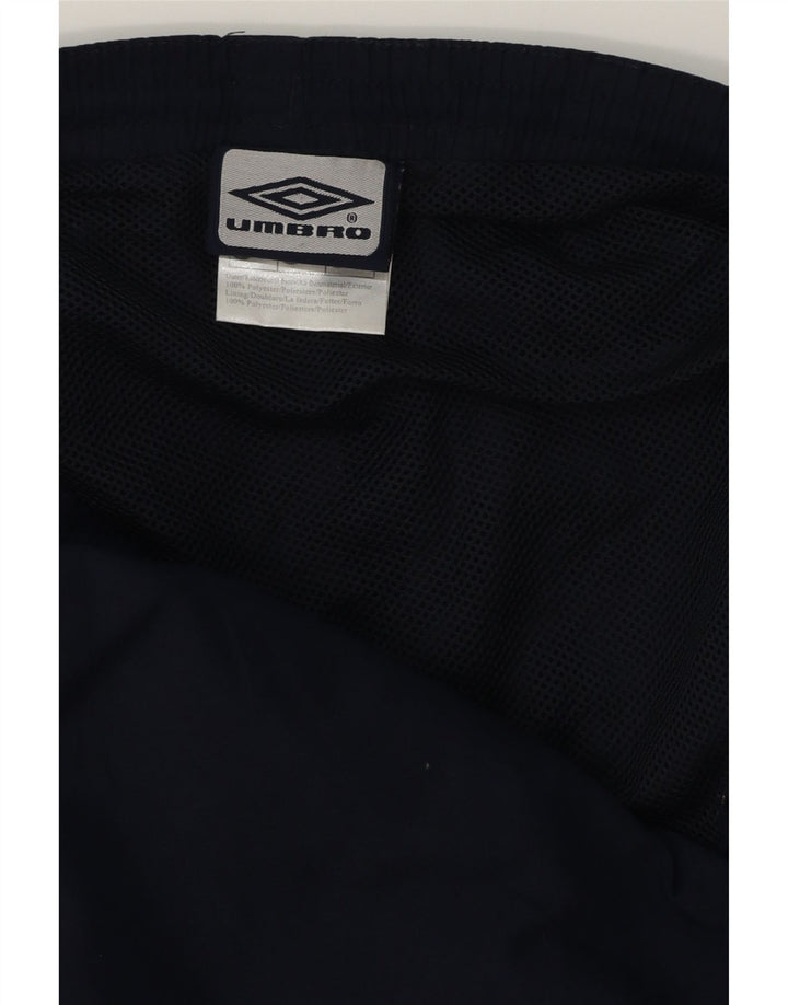 UMBRO Bañador con estampado gráfico para hombre Azul marino medio Poliéster con bloques de color