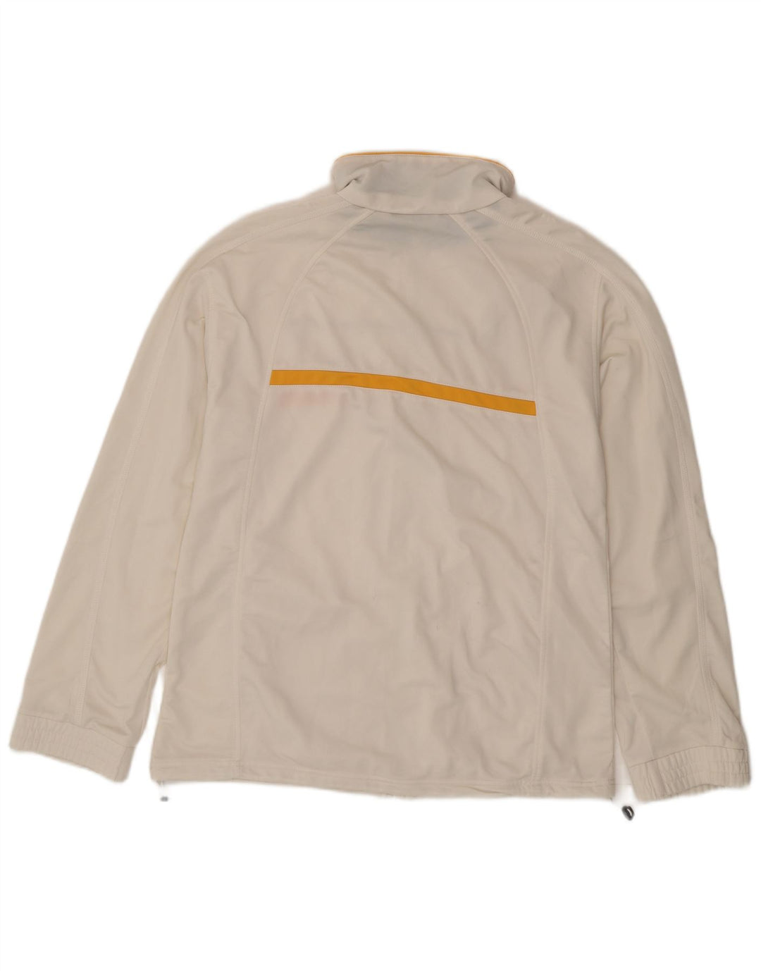 Lotto Hombre Chándal Top Chaqueta Mediana Off White Sports