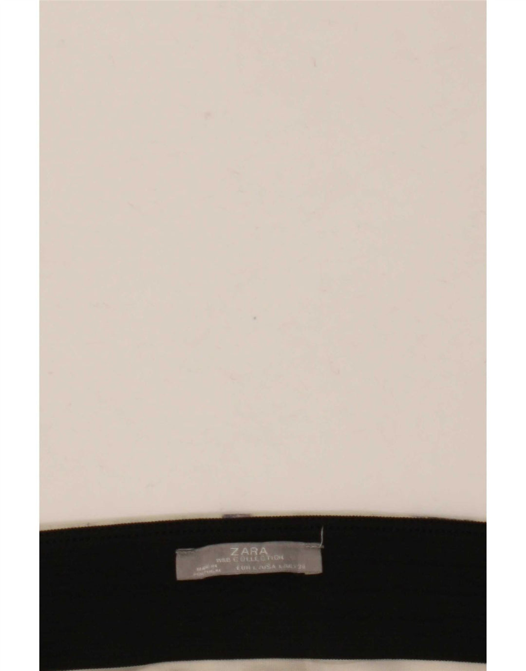 Zara Mujer Minifalda Con Estampado Abstracto Grande W30 Beige