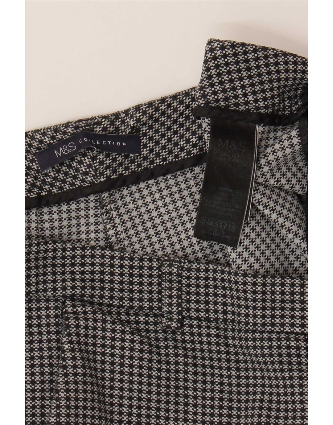 Marks & Spencer Pantalones cortos para mujer UK 12 Medium W32 L25 Gris