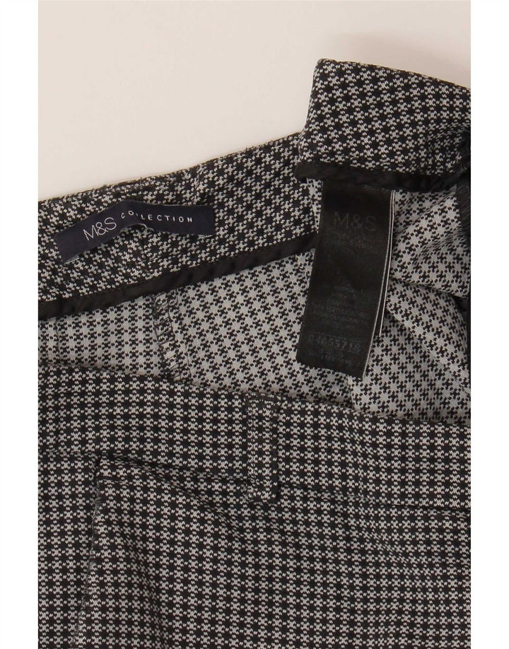 Marks & Spencer Pantalones cortos para mujer UK 12 Medium W32 L25 Gris