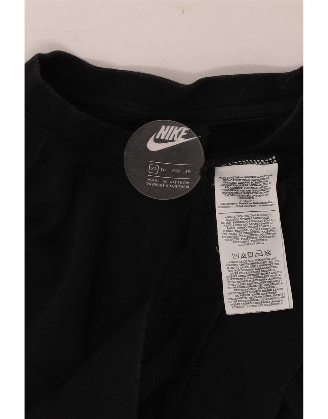 Nike - Sudadera con gráfico para hombre (talla XS), color negro