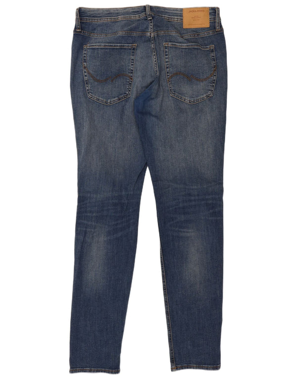 Jack & Jones Vaqueros pitillo para hombre W36 L34 Algodón azul