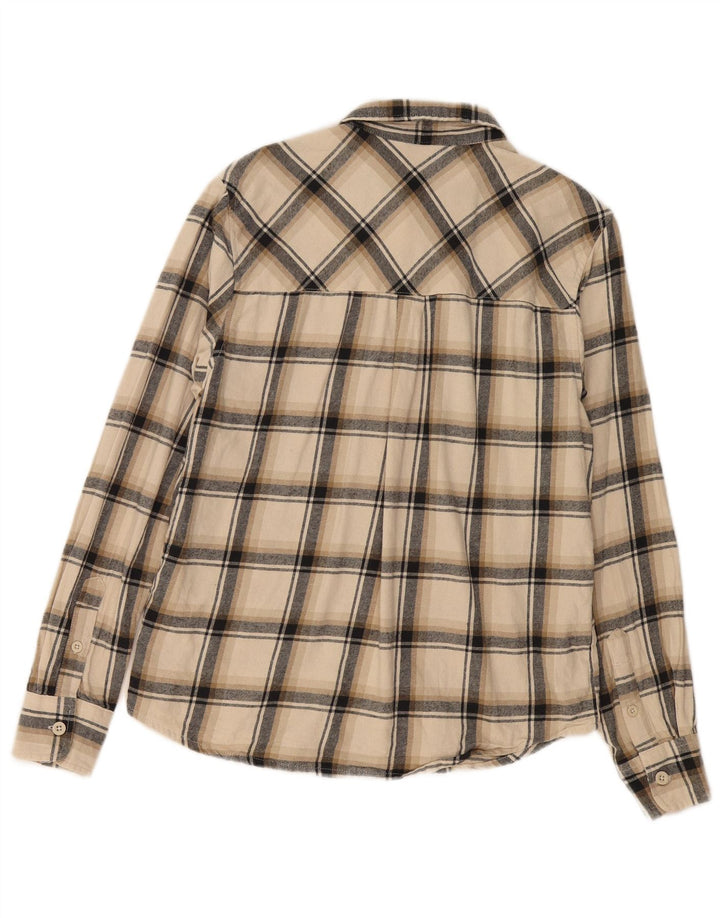 Camisa de franela para hombre de Mountain Warehouse Algodón a cuadros beige medio