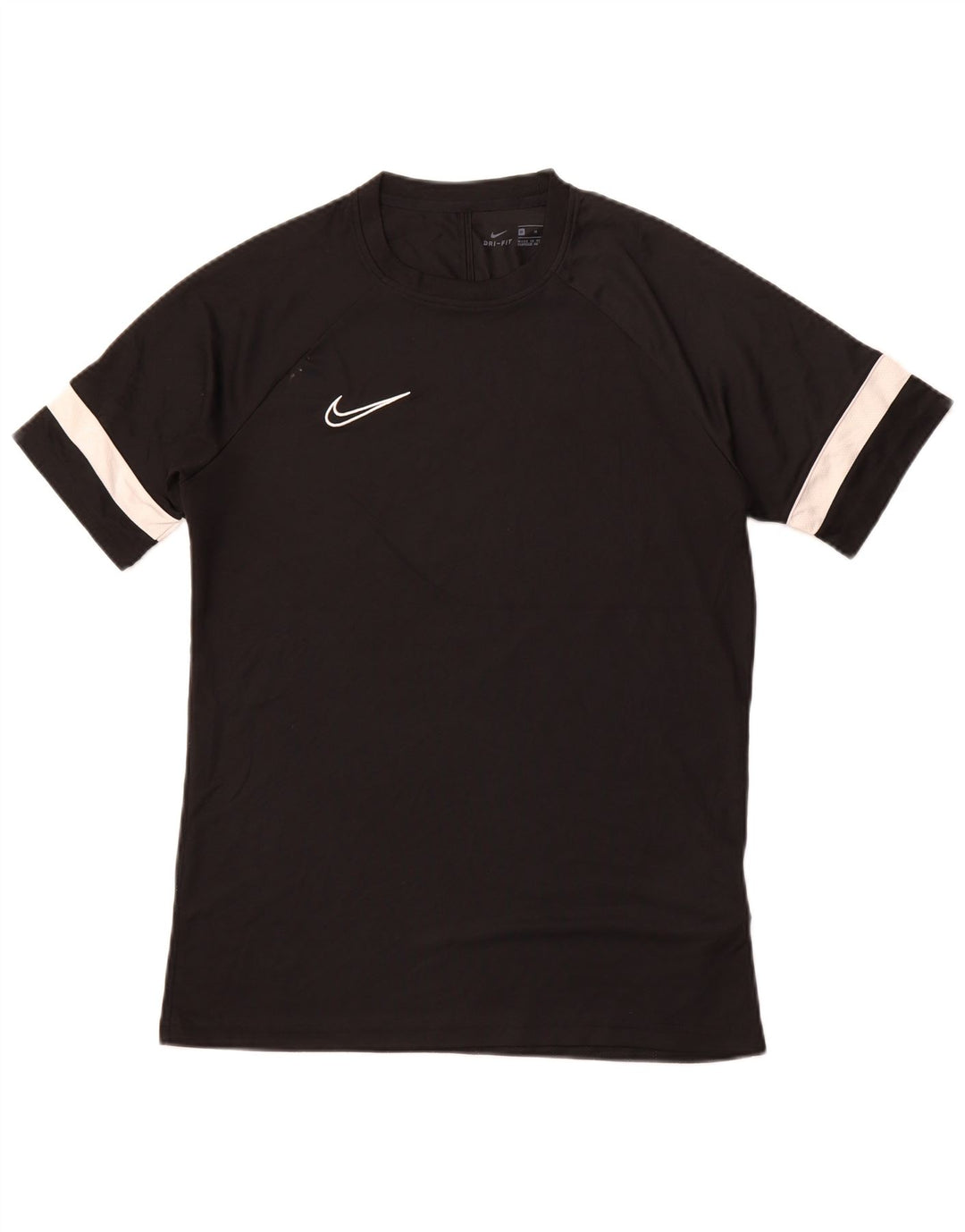 NIKE Hombre Camiseta Top Medium Negro Poliéster Deportes