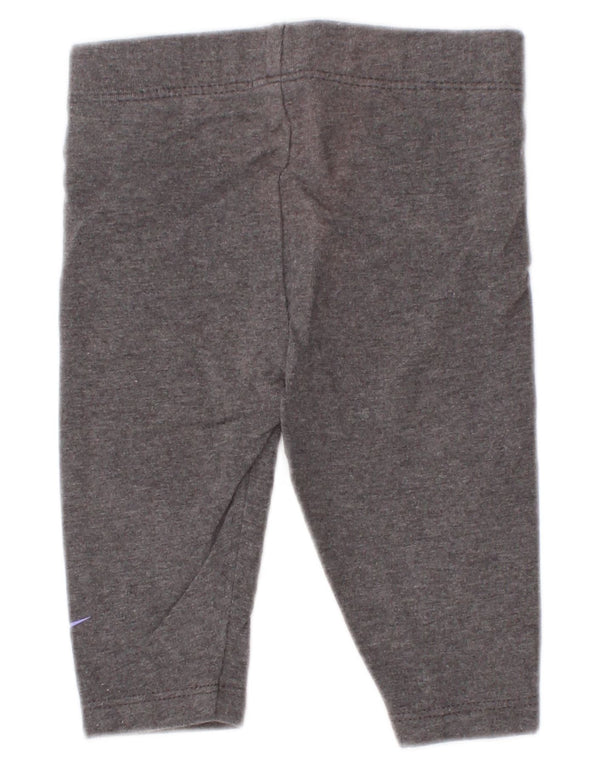 Nike Leggings gráficos para bebés de 0 a 3 meses, algodón gris