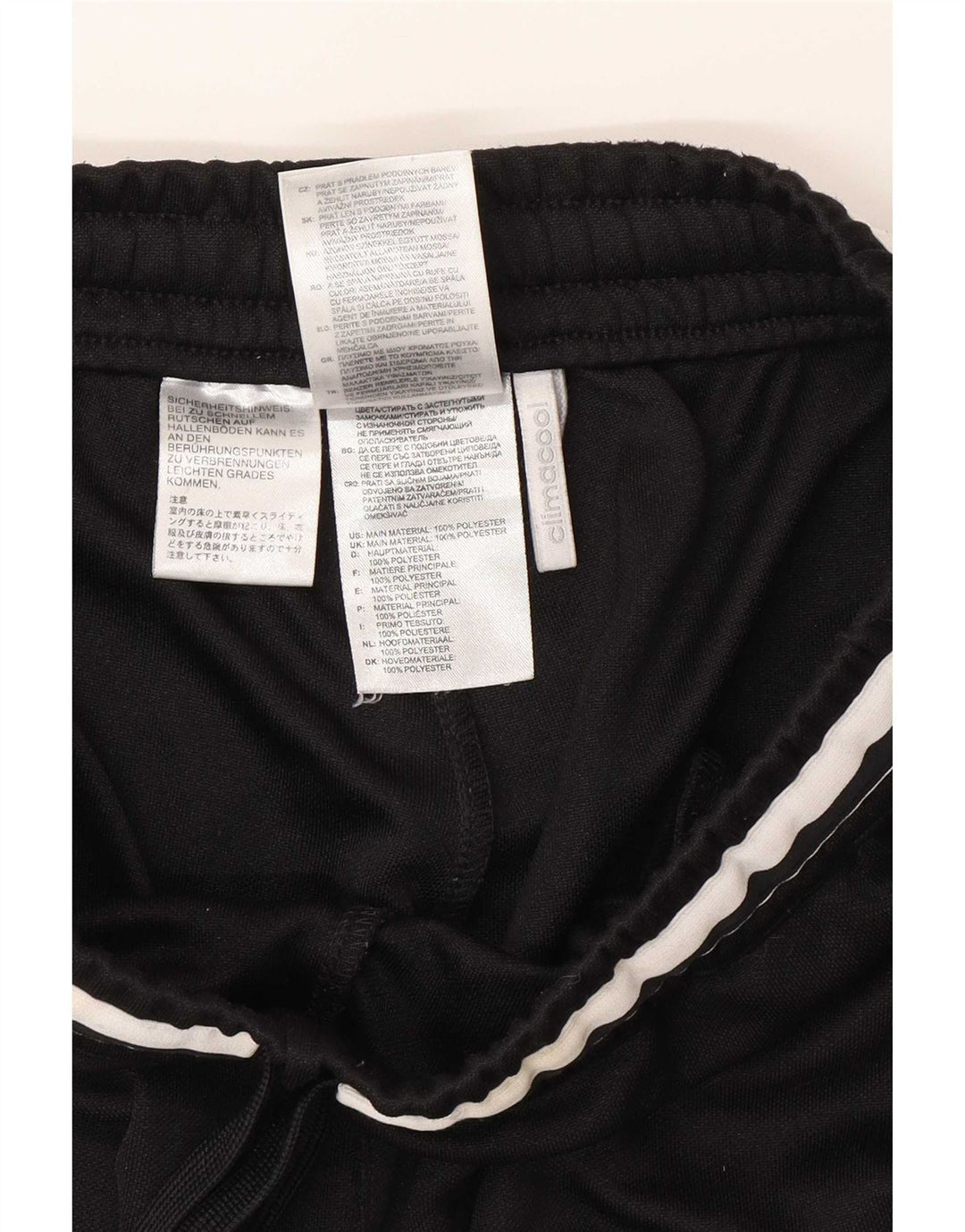 Pantalón De Chándal Adidas Hombre XS Negro Poliéster