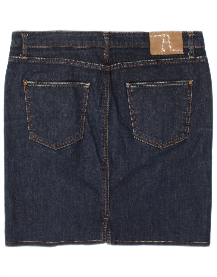 ZARA Falda Vaquera Mujer EU 38 Small W28 Azul Marino