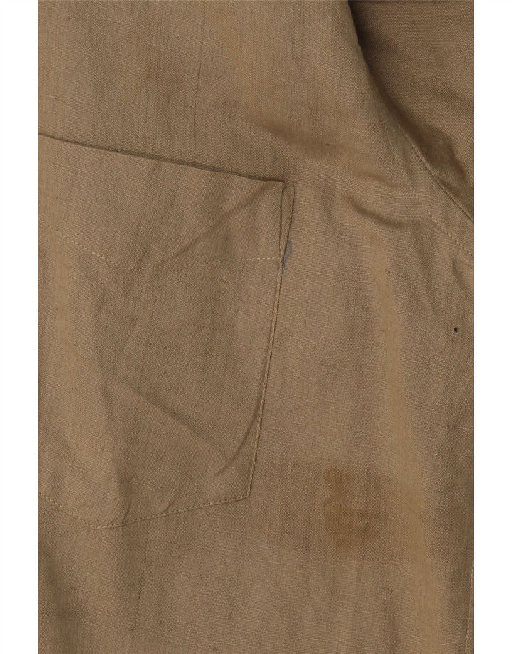 Camisa Boggi Hombre Medium Caqui Algodón