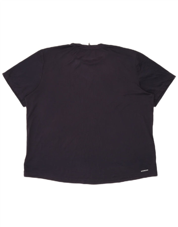 ADIDAS Hombre Aeroready Camiseta Top XL Azul Marino Poliéster