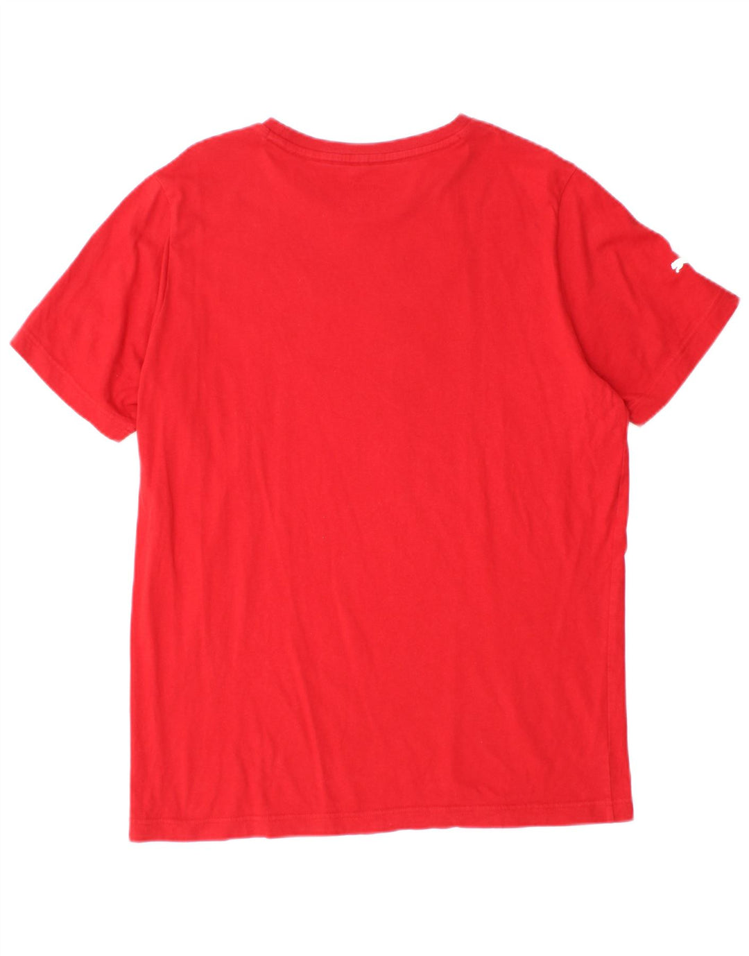 Puma Camiseta con gráfico Ferrari para hombre, color rojo medio