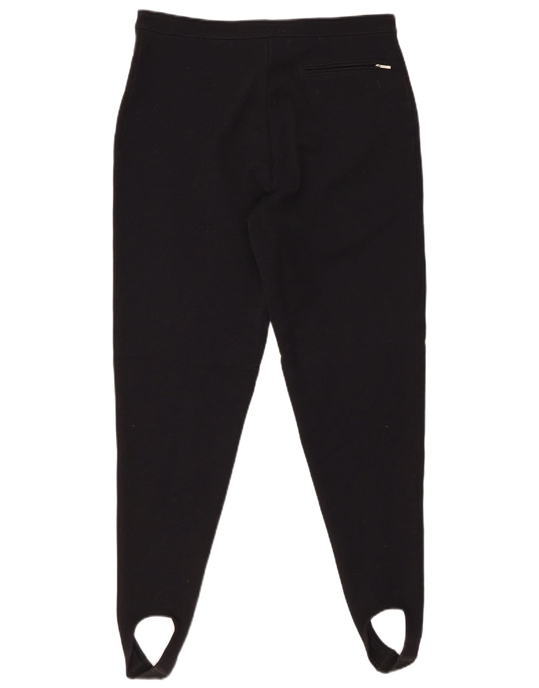 COLMAR Pantalones casuales con estribo de cintura alta para mujer IT 48 XL W30 L29 Negro