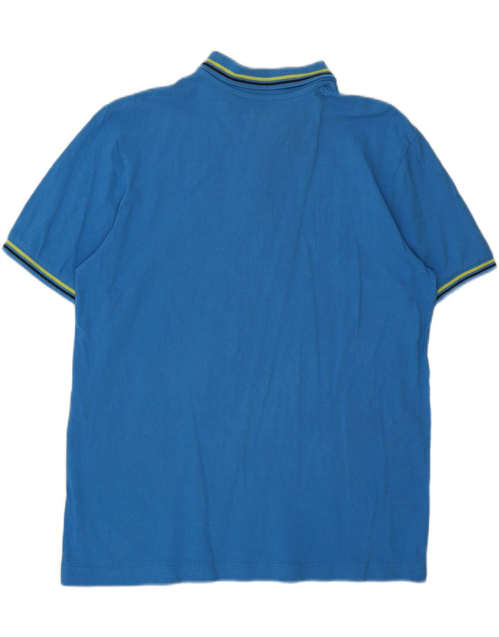 KAPPA Mens Polo Shirt XL Blue Vintage Kappa and Second-Hand Kappa from Messina Hembry 
