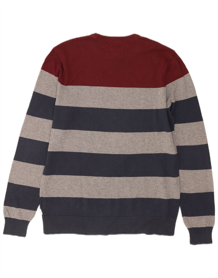 Vans Jersey De Cuello Redondo Para Hombre Jersey Pequeño De Algodón A Rayas Multicolor