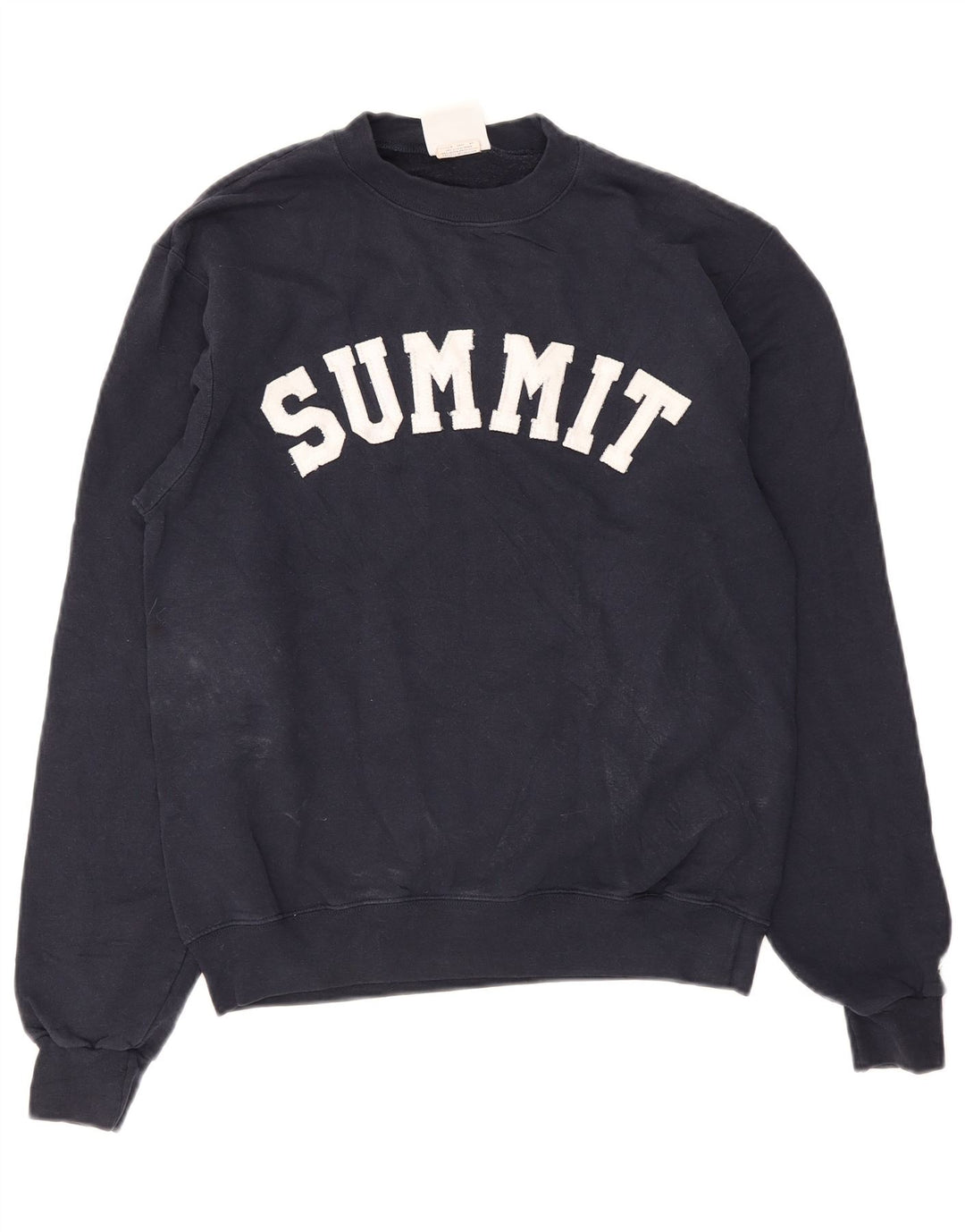 Champion Summit Graphic Sudadera Jumper para Hombre Pequeño Algodón Azul Marino