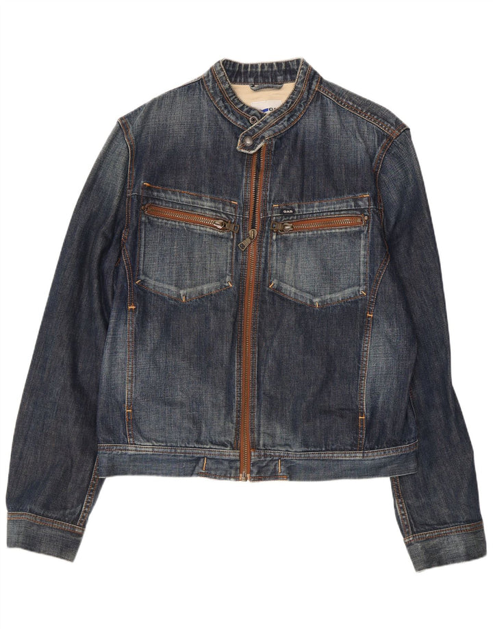 Gas Chaqueta Vaquera Mujer ES 40 XL Algodón Azul
