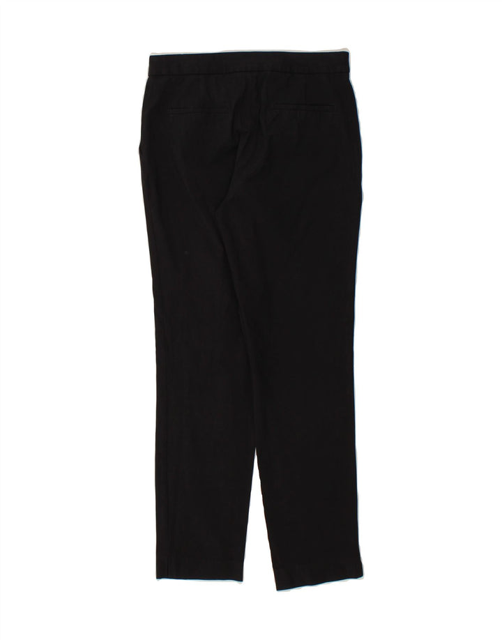 MASSIMO DUTTI Womens Straight Casual Trousers W26 L27 Black Vintage Massimo Dutti and Second-Hand Massimo Dutti from Messina Hembry 