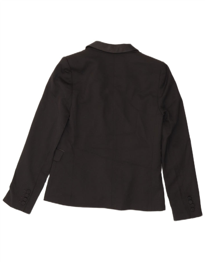 Jack Wills Chaqueta tipo blazer para mujer University Outfitters UK 10 Small Black
