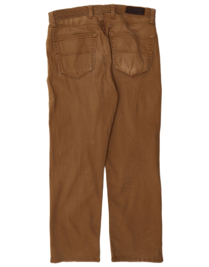 Marks & Spencer Vaqueros rectos regulares para hombre W32 L29 Algodón beige