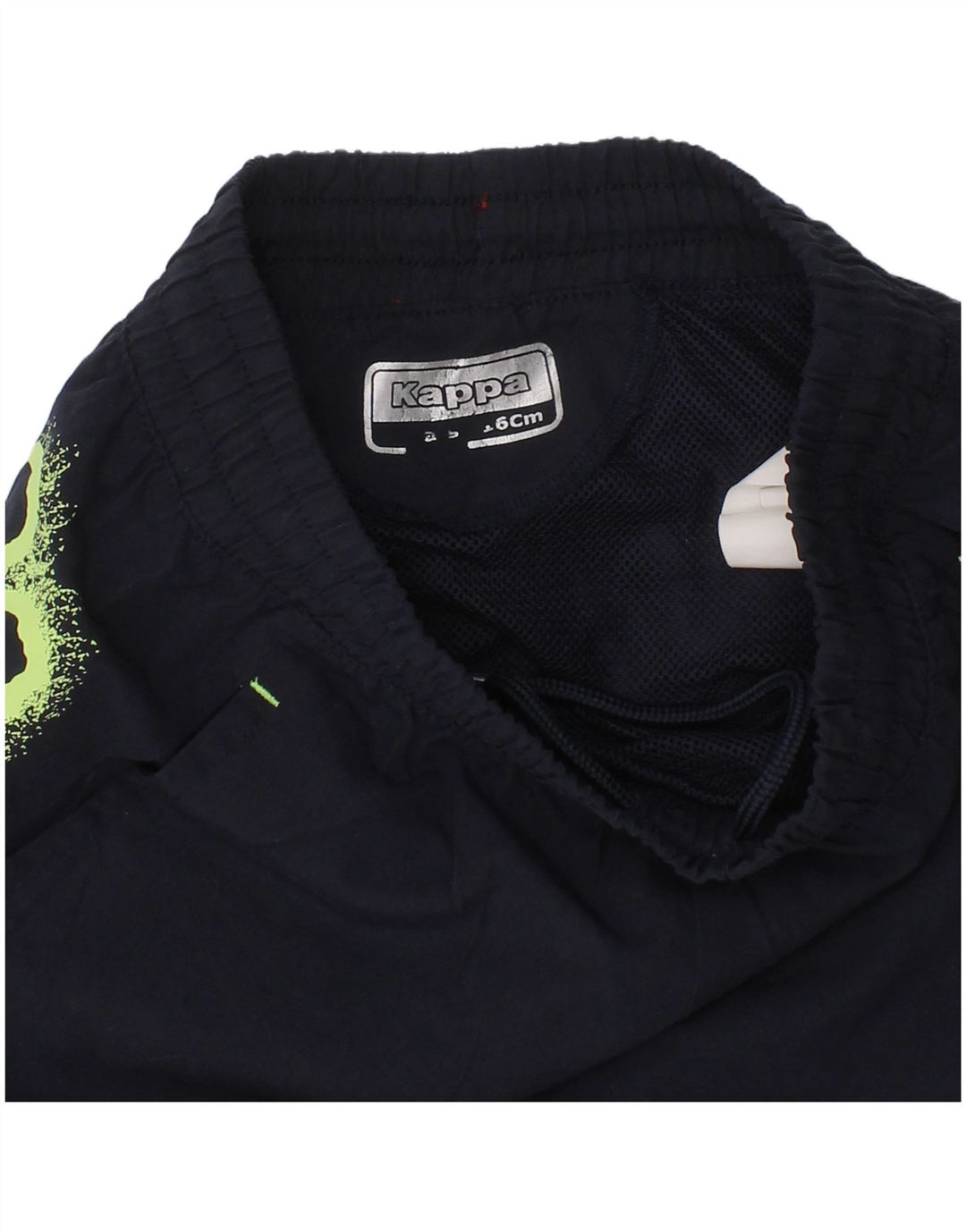 Kappa Shorts deportivos con gráfico para niños 6-7 años Azul marino Poliéster