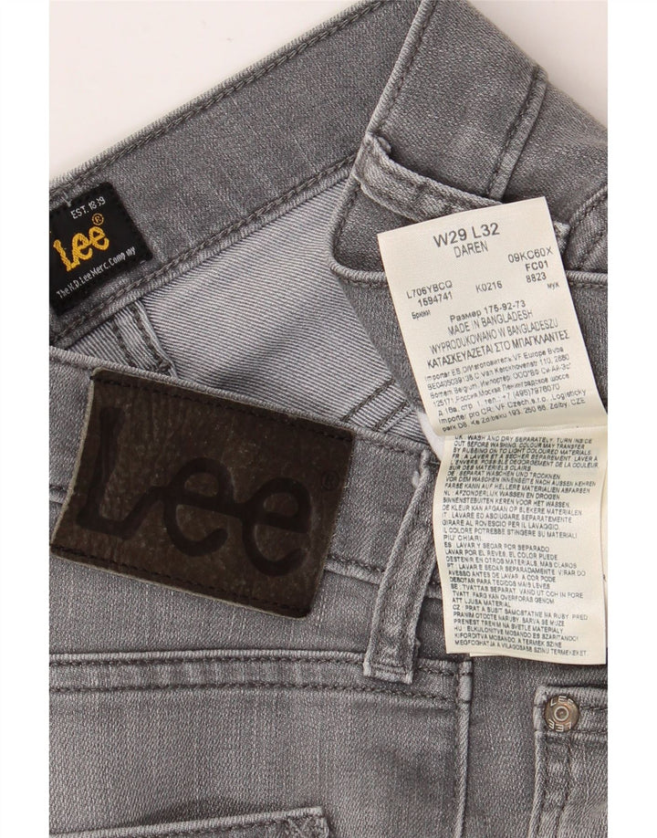 LEE Mujer Daren Slim Jeans W29 L28 Algodón Gris